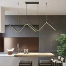 Lustre Pendente Flow Line LED Zelar - Casa & Jardim    Casa Farfelle