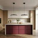 Lustre Pendente LED Moderno Design Sofisticado para Salas Elegantes Zelar - Casa & Jardim  Luminária de Teto  Casa Farfelle