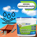 Manta Líquida Impermeabilizante Emborrachada Eurodecor Casa Farfelle    Casa Farfelle