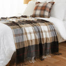 Manta Xadrez Battilo com Borlas Casa Farfelle  206  Casa Farfelle