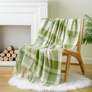 Manta Xadrez Battilo com Borlas Casa Farfelle  206  Casa Farfelle