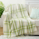 Manta Xadrez Battilo com Borlas Casa Farfelle  206  Casa Farfelle