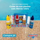 Medidor de pH e Cloro e Alcalinidade Kit Estojo Teste Água de Piscina Casa Farfelle    Casa Farfelle