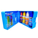 Medidor de pH e Cloro e Alcalinidade Kit Estojo Teste Água de Piscina Casa Farfelle    Casa Farfelle