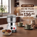 Moedor Triturador Elétrico Multifuncional em Aço Inox    Casa Farfelle