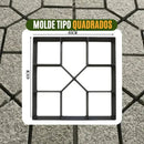 Molde de Piso para Jardins e Calçadas FlexDecor Casa Farfelle  44  Casa Farfelle
