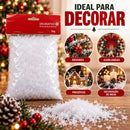 Neve Artificial Plástica para Decoração de Natal 50g  Natal  Casa Farfelle