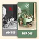 Organizador de Maquiagem e Porta Maquiagem Acrílico Casa Farfelle  350  Casa Farfelle