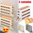 Organizador de Ovos Automático com 4 Camadas Deslizantes Casa Farfelle  356  Casa Farfelle