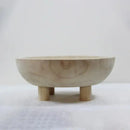 Peça Decorativa Moderna de Madeira Paulownia Casa Farfelle  214  Casa Farfelle