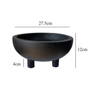 Peça Decorativa Moderna de Madeira Paulownia Casa Farfelle  214  Casa Farfelle