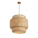 Pendente Artesanal de Bambu  Iluminação  Casa Farfelle