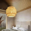 Pendente Artesanal de Bambu  Iluminação  Casa Farfelle