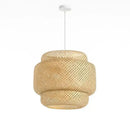 Pendente Artesanal de Bambu  Iluminação  Casa Farfelle
