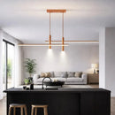 Pendente Moderno Slim Minimalista Escritório LED Integrado Toque De Casa  409  Casa Farfelle