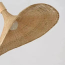 Pendente de Rattan Hat - Design Natural e Elegância Atemporal  Iluminação  Casa Farfelle