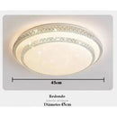 Plafon de Cristal 2 Andares Premium  Iluminação  Casa Farfelle