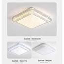 Plafon de Cristal 2 Andares Premium  173 (Iluminação)  Casa Farfelle