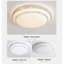 Plafon de Cristal 2 Andares Premium  173 (Iluminação)  Casa Farfelle
