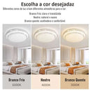 Plafon de Cristal 2 Andares Premium  173 (Iluminação)  Casa Farfelle
