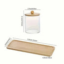 Porta Cotonete e Algodão para Banheiro Lunea Casa Farfelle  480  Casa Farfelle