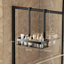 Prateleira para Banheiro Suporte Duplo Vetro Casa Farfelle  369  Casa Farfelle