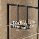 Prateleira para Banheiro Suporte Duplo Vetro Casa Farfelle  369  Casa Farfelle