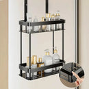 Prateleira para Banheiro Suporte Duplo Vetro Casa Farfelle  369  Casa Farfelle