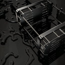 Prateleira para Banheiro Suporte Duplo Vetro Casa Farfelle  369  Casa Farfelle