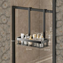 Prateleira para Banheiro Suporte Duplo Vetro Casa Farfelle  369  Casa Farfelle