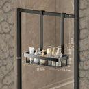 Prateleira para Banheiro Suporte Duplo Vetro Casa Farfelle  369  Casa Farfelle