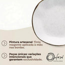 Pratos Oxford Jogo 6 Fundos Porcelana Coleção Ryo Casa Farfelle  488 (Produto Shopee)  Casa Farfelle