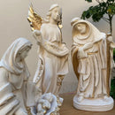 Presépio de Natal 4 Peças com Menino Jesus Removível    Casa Farfelle