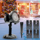 Projetor de Natal Externo LED RGB 16 Desenhos com Espeto  Natal  Casa Farfelle