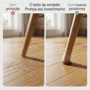 Protetores de Silicone para Pés de Cadeira com Feltro  346  Casa Farfelle