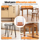 Protetores de Silicone para Pés de Cadeira com Feltro  346  Casa Farfelle