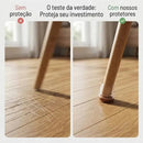 Protetores de Silicone para Pés de Cadeira com Feltro  346  Casa Farfelle