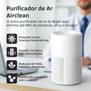 Purificador de Ar AirClean KSA4 - Com Filtro HEPA e Função Ionizador Casa Farfelle  141  Casa Farfelle