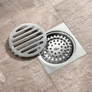 Ralo Click Preto Fosco e Prata 10x10cm Casa Farfelle  97  Casa Farfelle