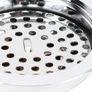 Ralo de Banheiro Inteligente Redondo Cromado Inox 10x10cm Casa Farfelle  94  Casa Farfelle