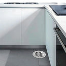 Ralo de Banheiro Inteligente Redondo Cromado Inox 10x10cm Casa Farfelle  94  Casa Farfelle