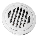 Ralo de Banheiro Inteligente Redondo Cromado Inox 10x10cm  94  Casa Farfelle