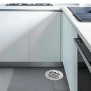 Ralo de Banheiro Inteligente Redondo Cromado Inox 10x10cm  94  Casa Farfelle