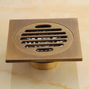 Ralo para Banheiro Estilo Vintage 10x10cm Casa Farfelle  96  Casa Farfelle