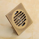 Ralo para Banheiro Estilo Vintage 10x10cm Casa Farfelle  96  Casa Farfelle