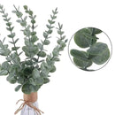 Ramo de Folhas de Eucalipto Artificiais  Flores Artificiais  Casa Farfelle