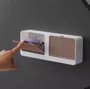 Saboneteira Dupla Suporte Parede Porta Sabonete Fixação com Adesivo Casa Farfelle  105  Casa Farfelle