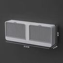 Saboneteira Dupla Suporte Parede Porta Sabonete Fixação com Adesivo Casa Farfelle  105  Casa Farfelle