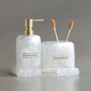 Saboneteira Kit Banheiro Lavabo Conjunto de Banheiro 3 Peças Casa Farfelle  383  Casa Farfelle