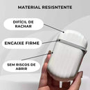 Saboneteira de Viagem com Tampa Vedado Compacta Casa Farfelle  107  Casa Farfelle